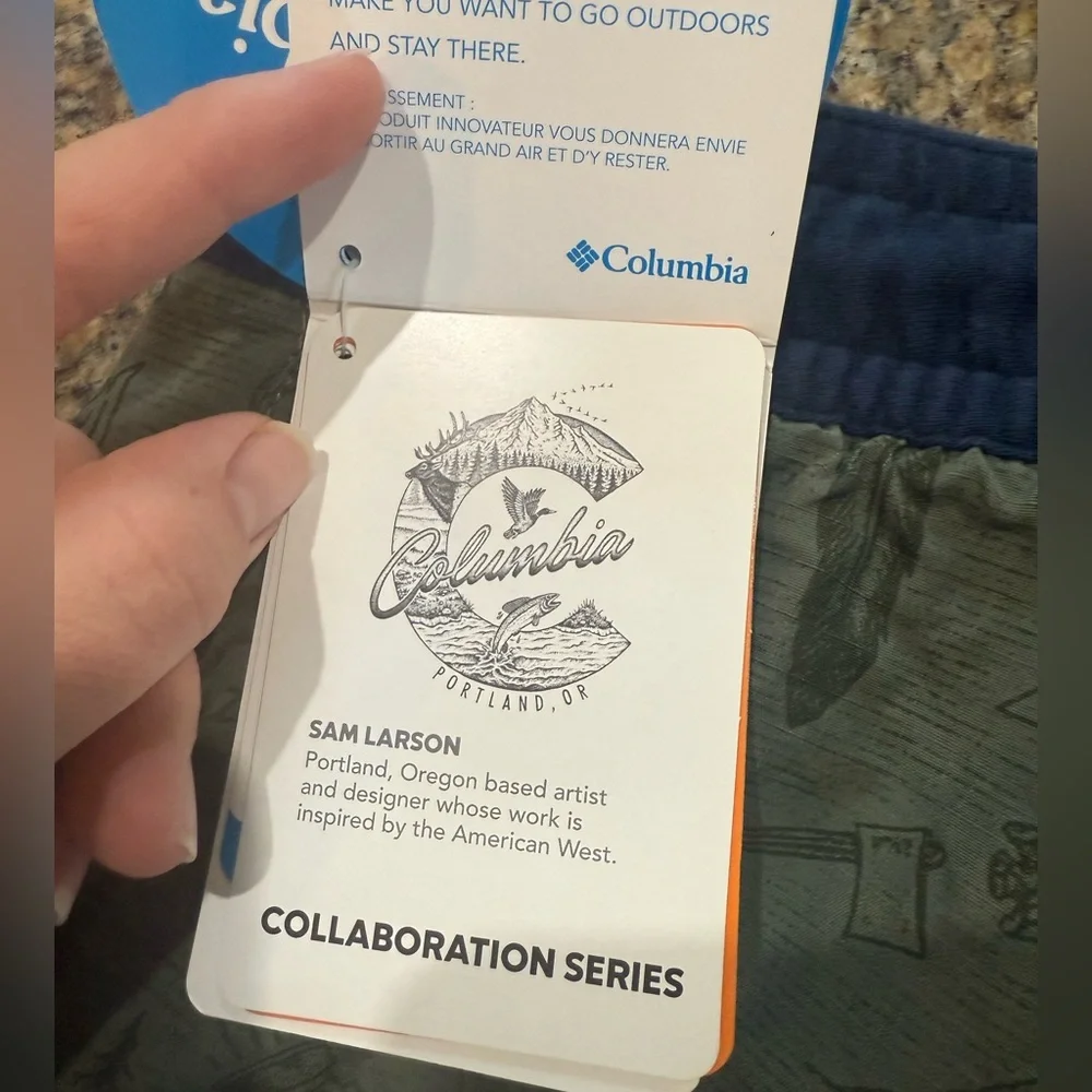 NWT Columbia women’s large mouth 1994 shorts size medium - Picture 7 of 11